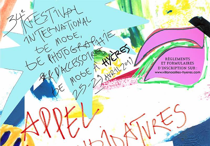 Festival de Hyères : l’appel à candidatures est lancé pour l’édition 2019