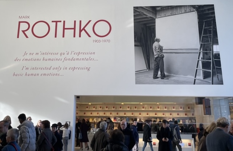 Exposition Rothko Fondation louis Vuitton